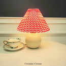 Ceramic Table Lamp Base - Vintage Rattan Desk Lamp -Bedroom Lamp - Night Table Lamp- Handmade arclightsdesign