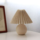Ceramic Table Lamp Base - Vintage Rattan Desk Lamp -Bedroom Lamp - Night Table Lamp- Handmade arclightsdesign