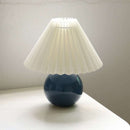 Ceramic Table Lamp Base - Vintage Rattan Desk Lamp -Bedroom Lamp - Night Table Lamp- Handmade arclightsdesign