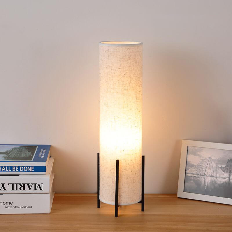 Countryside Bedroom Light - Living Room Light - Cloth Table Lamp - Wooden Table Lamps arclightsdesign