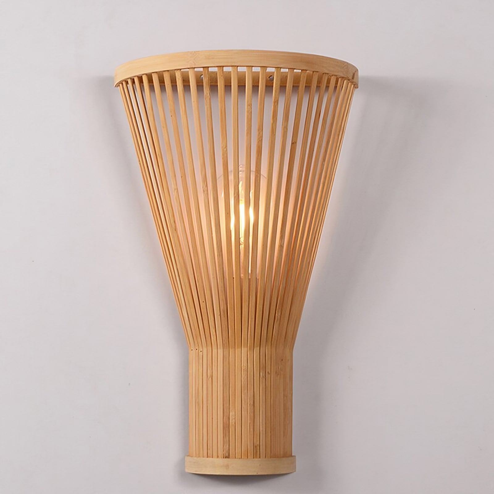 Handmade Bamboo Wall Lamp - Japanese Style- Art Light - Light Fixture arclightsdesign