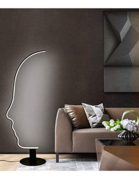 Human Face LED Floor Lamp - Home Decor - Indoor Lighting Fixture arclightsdesign