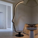 Human Face LED Floor Lamp - Home Decor - Indoor Lighting Fixture arclightsdesign