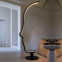 Human Face LED Floor Lamp - Home Decor - Indoor Lighting Fixture arclightsdesign