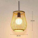 New Model Bamboo Pendant Light- Rattan Kitchen Island Lighting - Japanese Bamboo Chandelier arclightsdesign