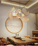 Market Set Pendant Light in a bright living room with a modern design.