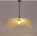 Single Layer - Handcrafted Bamboo Pendant Lamp - Butterfly Pendant Light - Hallway Pendant Light arclightsdesign