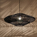 UFO Shades Woven Pendant Light - Rattan Hanging Light Fixtures - Handknitted Lamp arclightsdesign