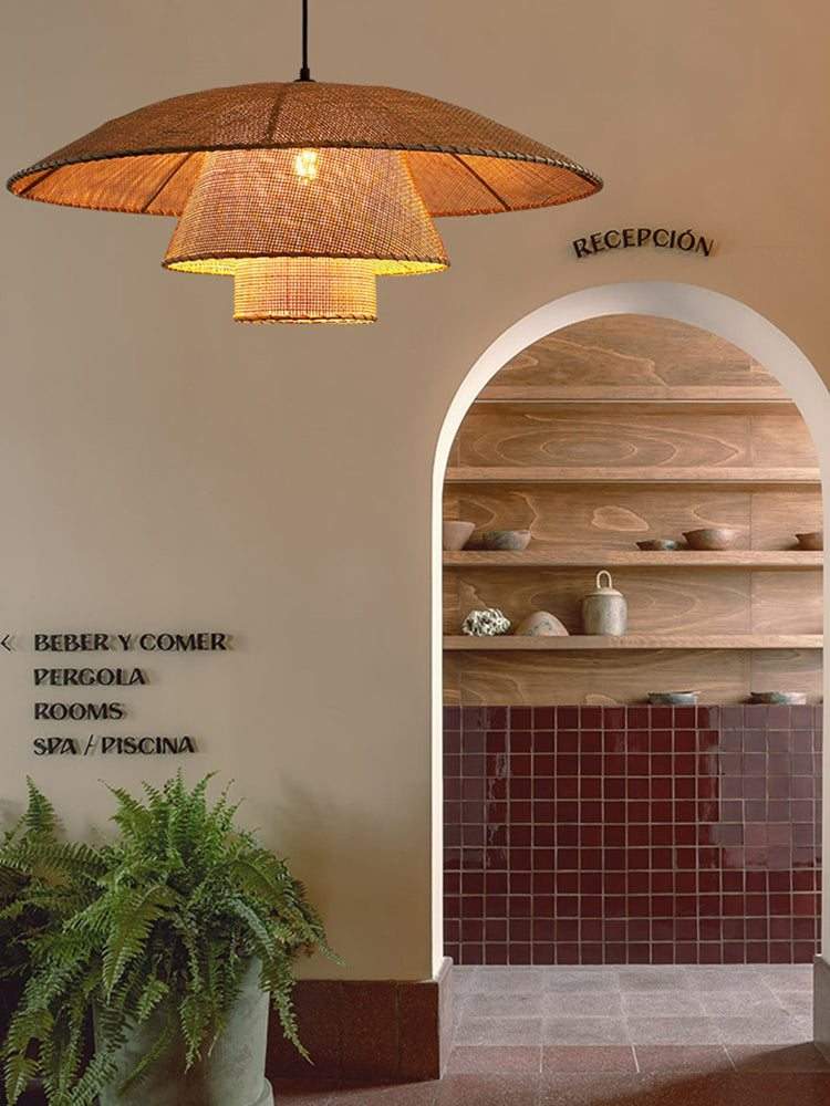 Vintage Rattan Lamp - Enhancing Your Coastal Home with Rattan Decor