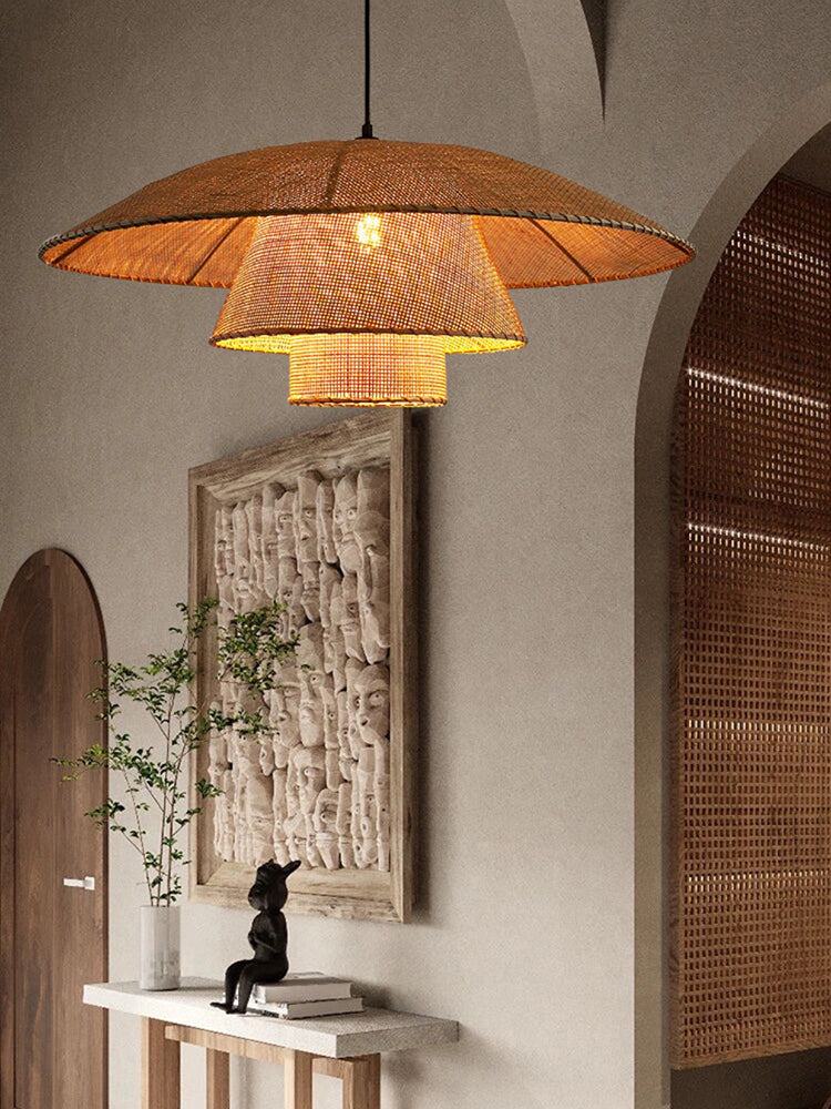 Vintage Rattan Lamp - Enhancing Your Coastal Home with Rattan Decor