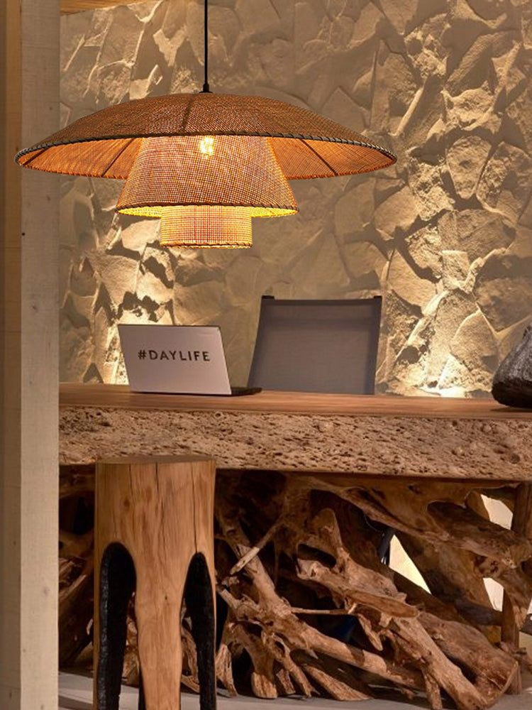 Vintage Rattan Lamp - Enhancing Your Coastal Home with Rattan Decor