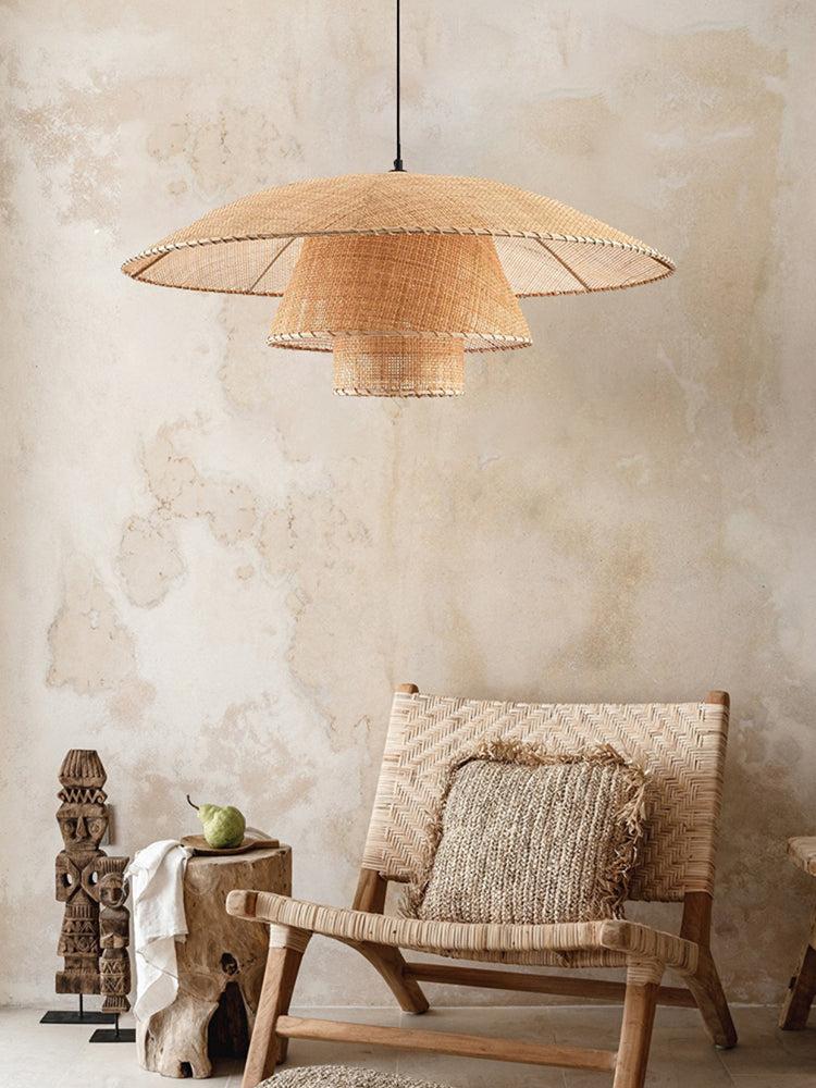 Vintage Rattan Lamp - Enhancing Your Coastal Home with Rattan Decor