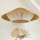 Vintage Rope Chandelier - Hemp Rope Pendant Lamp - Hand Woven Hanging Light arclightsdesign